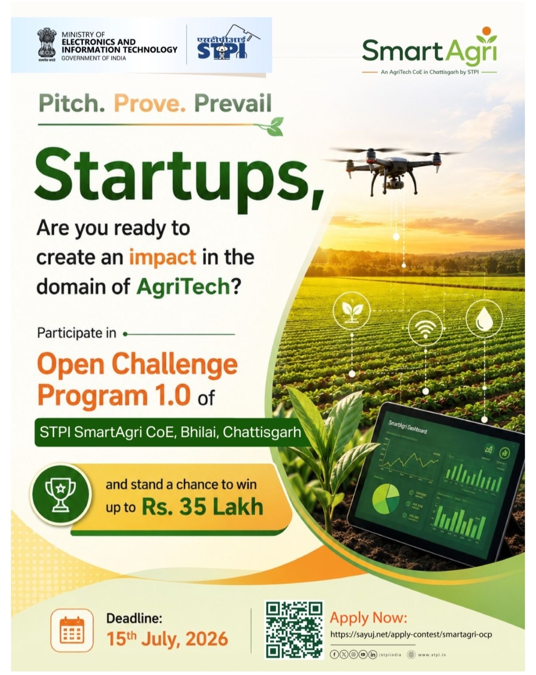 STPI SmartAgri — Open Challenge Program 1.0
